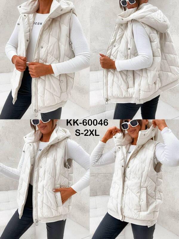 Kamizelka damkie Roz S-2XL, 1 Kolor Paczka 5 szt 1